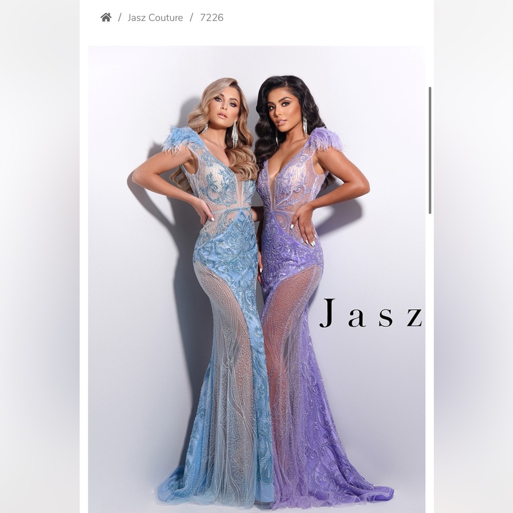 Jasz Couture Lilac Purple Prom Dress- size 4